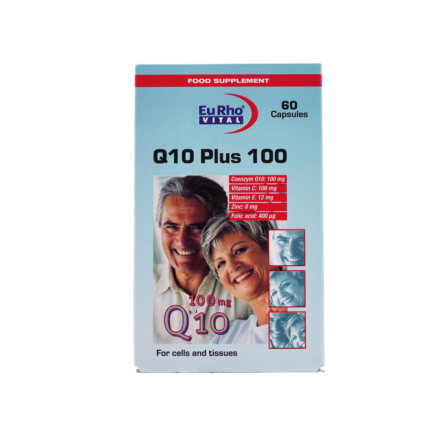 1110 کپسول کیوتن پلاس یوروویتال 100 میلی گرم - تصویر 1