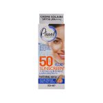 فلوئید ضد آفتاب SPF50 پیکسل رنگ بژ طبیعی مناسب پوست چرب و آکنه‌ دار