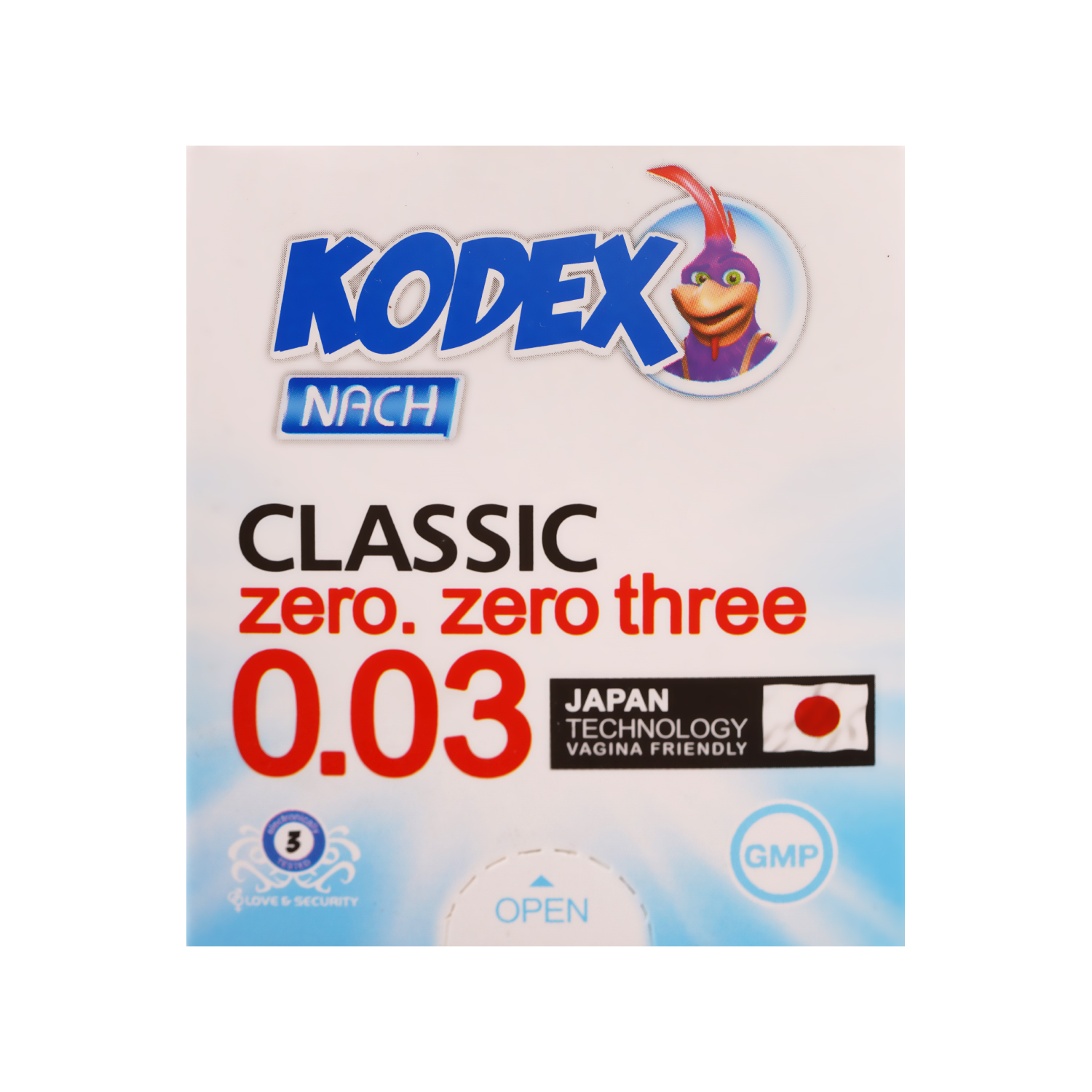 1731 کاندوم ناچ کدکس مدل Classic Zero ۰.۰۳ بسته ۳ عددی - تصویر 1