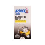 کاندوم تاخیری ناچ کدکس مدل Master 3in1 بسته 12 عددی