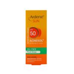 کرم ضد آفتاب SPF50 آردن سان مدل Acnesol رنگ بژ هلویی