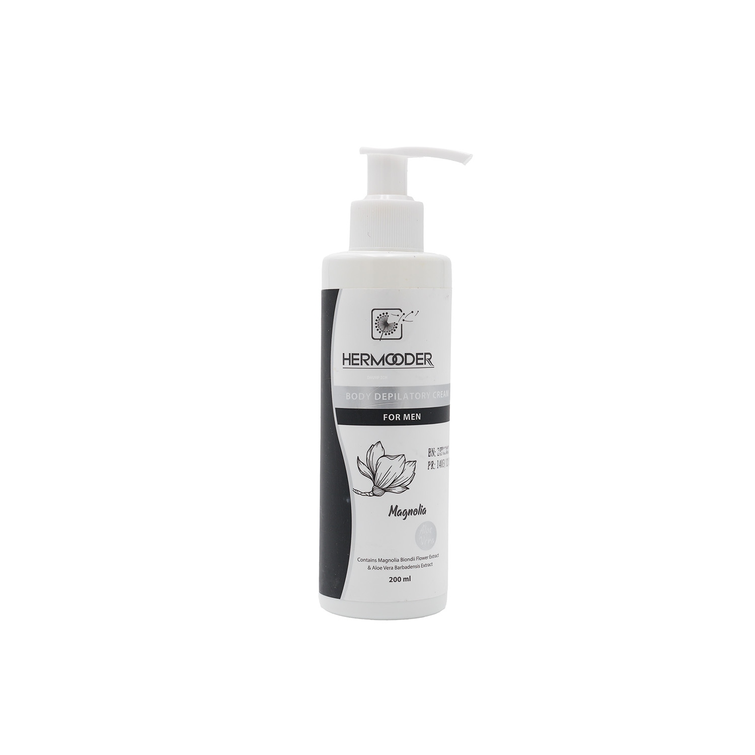 2402 کرم موبر بدن هرمودر مدل Magnolia مناسب آقایان - تصویر 1