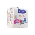 نوار بهداشتی بالدار سپتونا مدل Sensitive سایز بزرگ - تصویر 2