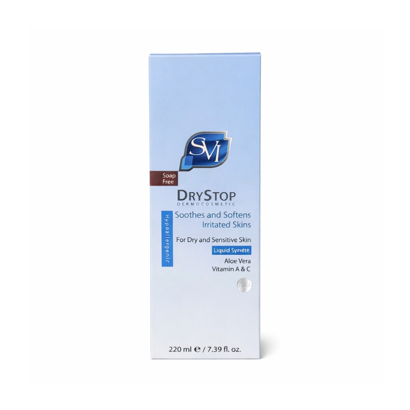 2483 شوینده غیر صابونی اس وی آی مدل Dry Stop مناسب پوست خشک و حساس - تصویر 1