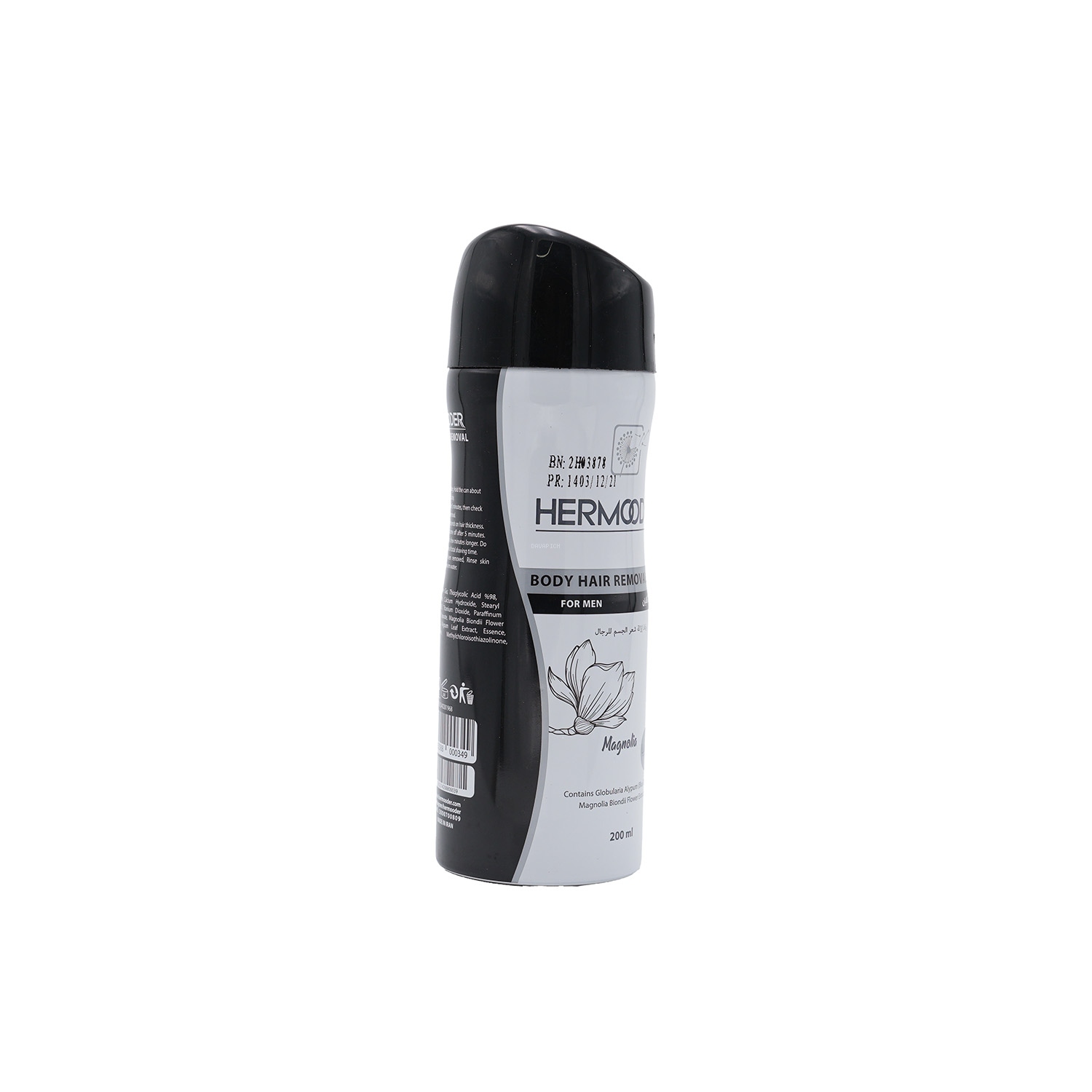 2672 اسپری موبر بدن هرمودر مدل Magnolia مناسب آقایان - تصویر 1