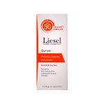 کرم ضد آفتاب SPF50 لایسل بدون رنگ مناسب پوست معمولی تا خشک
