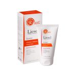 کرم ضد آفتاب SPF50 لایسل بدون رنگ مناسب پوست معمولی تا خشک - تصویر 4