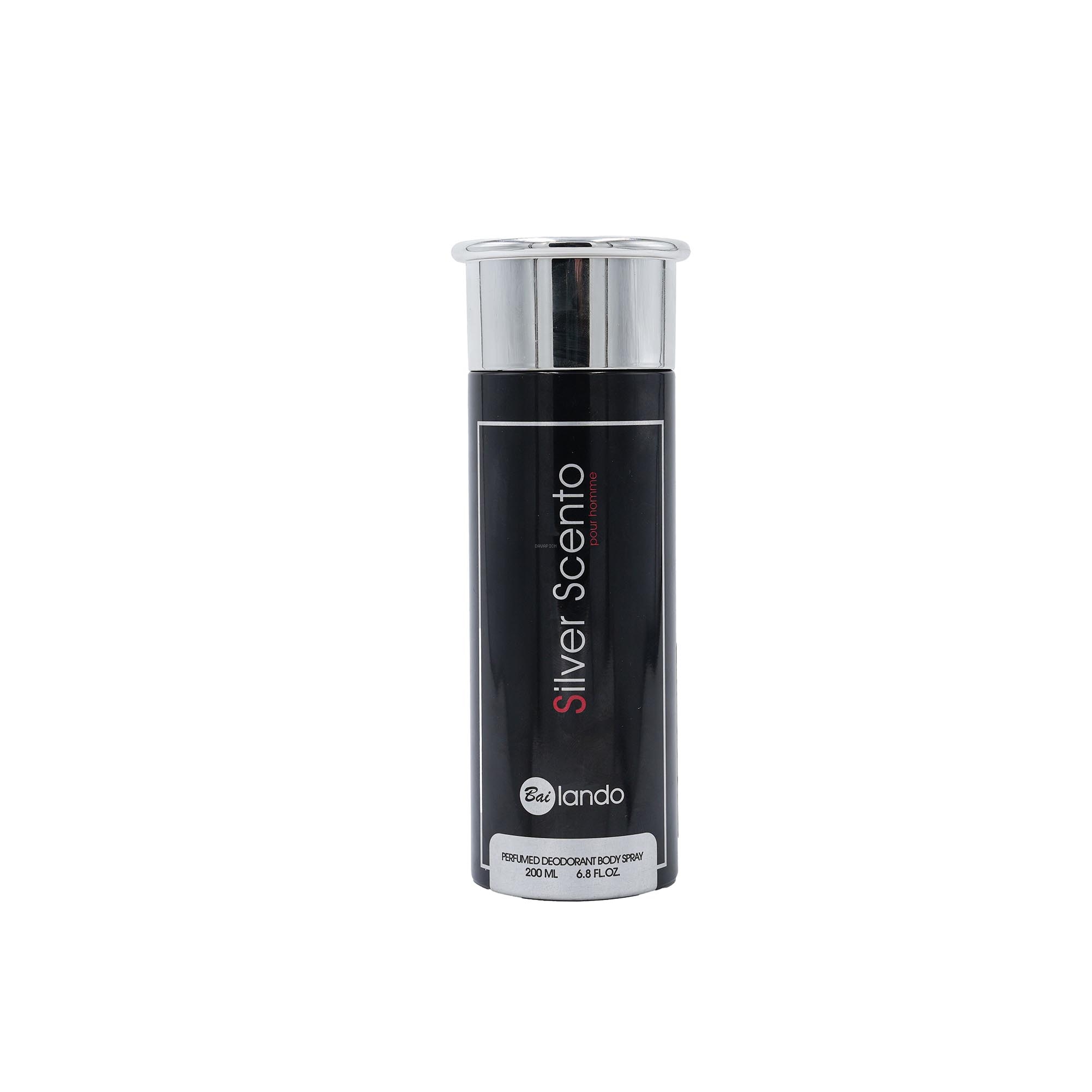 3068 اسپری بدن بایلاندو مدل Silver Scento مناسب آقایان - تصویر 1