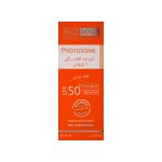 کرم ضد آفتاب SPF50 فیس دوکس مدل Photosome رنگ بژ روشن مناسب پوست چرب