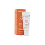 کرم ضد آفتاب SPF50 درماتیپیک رنگ رز بژ مناسب پوست چرب - تصویر 4