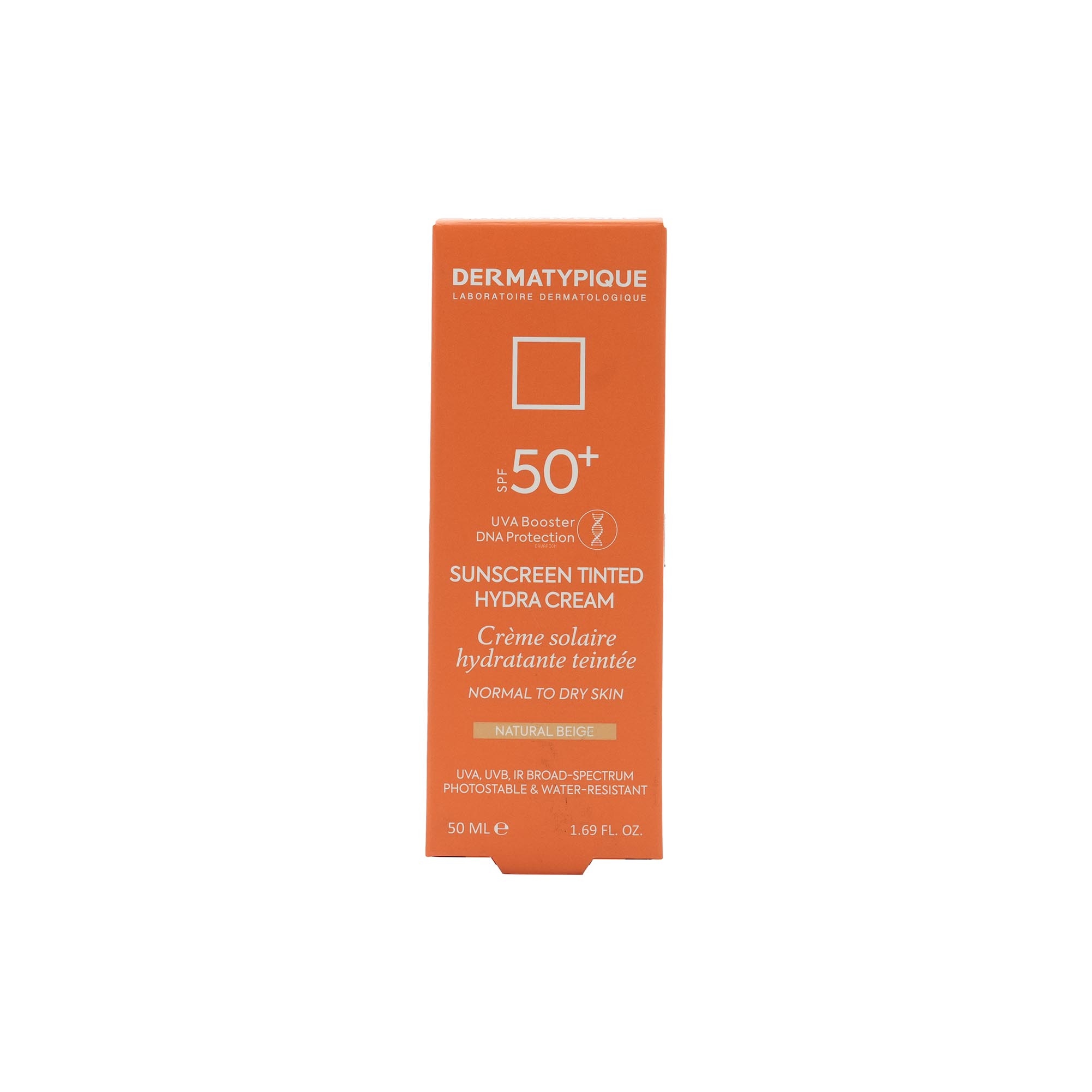 3232 کرم ضد آفتاب SPF50 درماتیپیک رنگ بژ طبیعی مناسب پوست خشک - تصویر 1