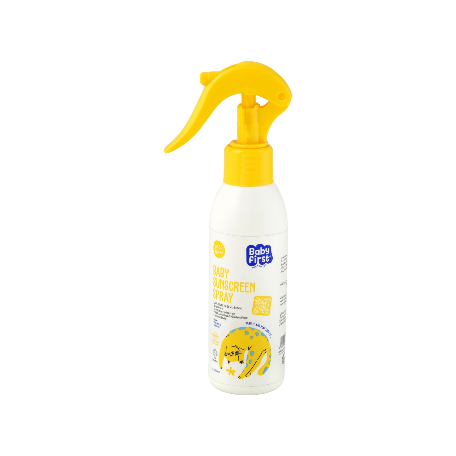 3266 اسپری ضد آفتاب کودک SPF50 بیبی فرست - تصویر 1