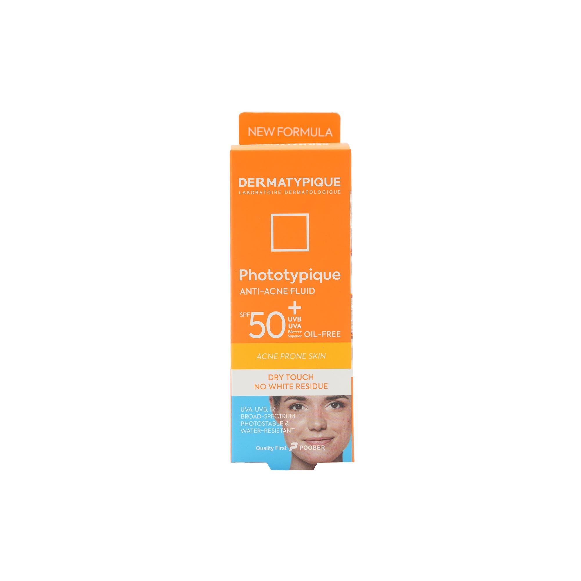 3309 فلوئید ضد آفتاب SPF50 درماتیپیک مدل Phototypique مناسب پوست چرب و دارای جوش - تصویر 1