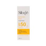 فلوئید ضد آفتاب SPF50 سیلوژه بدون رنگ مناسب پوست مختلط تا چرب