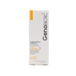 کرم ضد آفتاب SPF50 ژنوبایوتیک بدون رنگ مناسب پوست چرب و مختلط