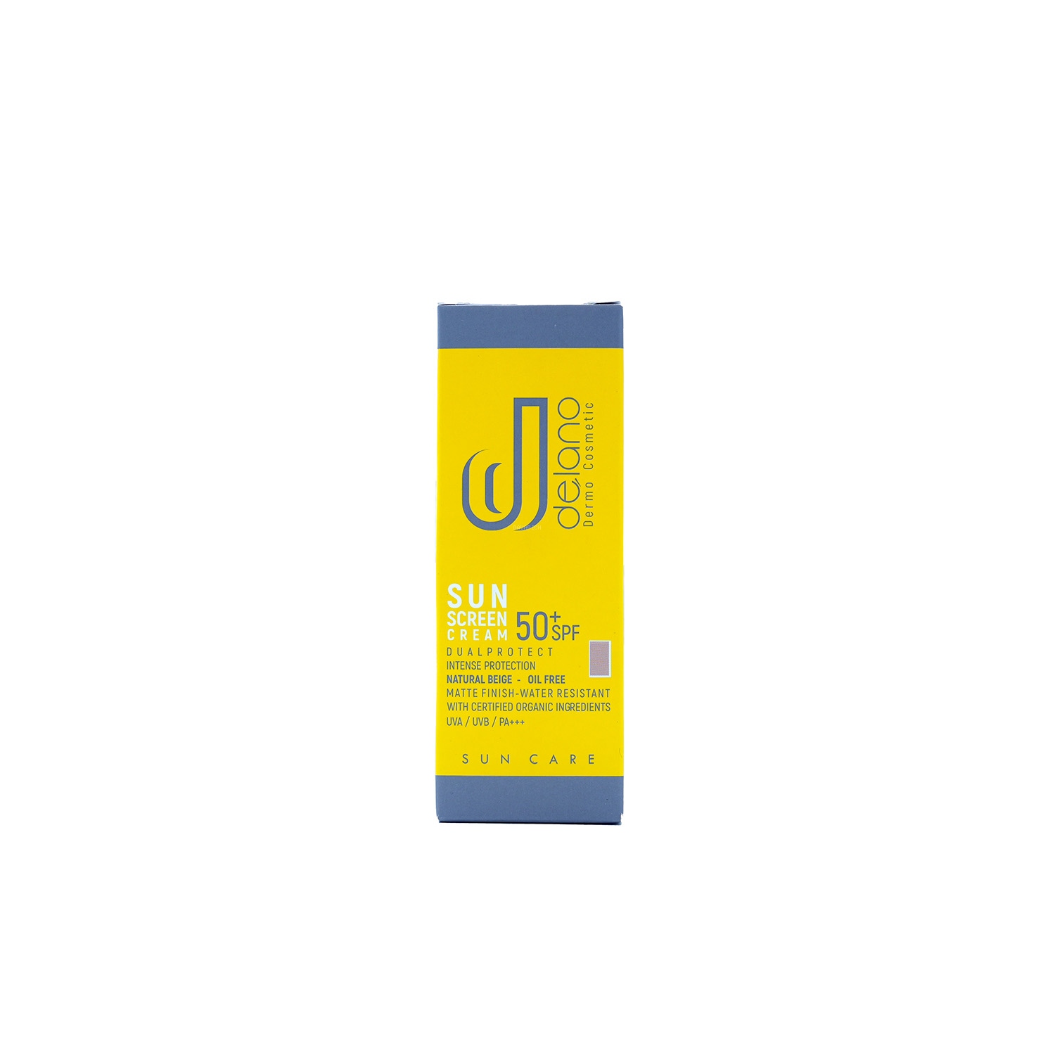 3450 کرم ضد آفتاب SPF50 دلانو رنگ بژ طبیعی مناسب پوست چرب - تصویر 1