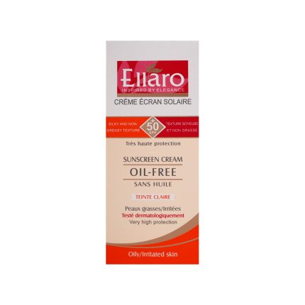 کرم ضد آفتاب SPF50 الارو رنگ بژ روشن مناسب پوست چرب
