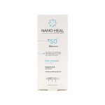 فلوئید ضد آفتاب SPF50 نانوهیل بدون رنگ مناسب پوست خشک