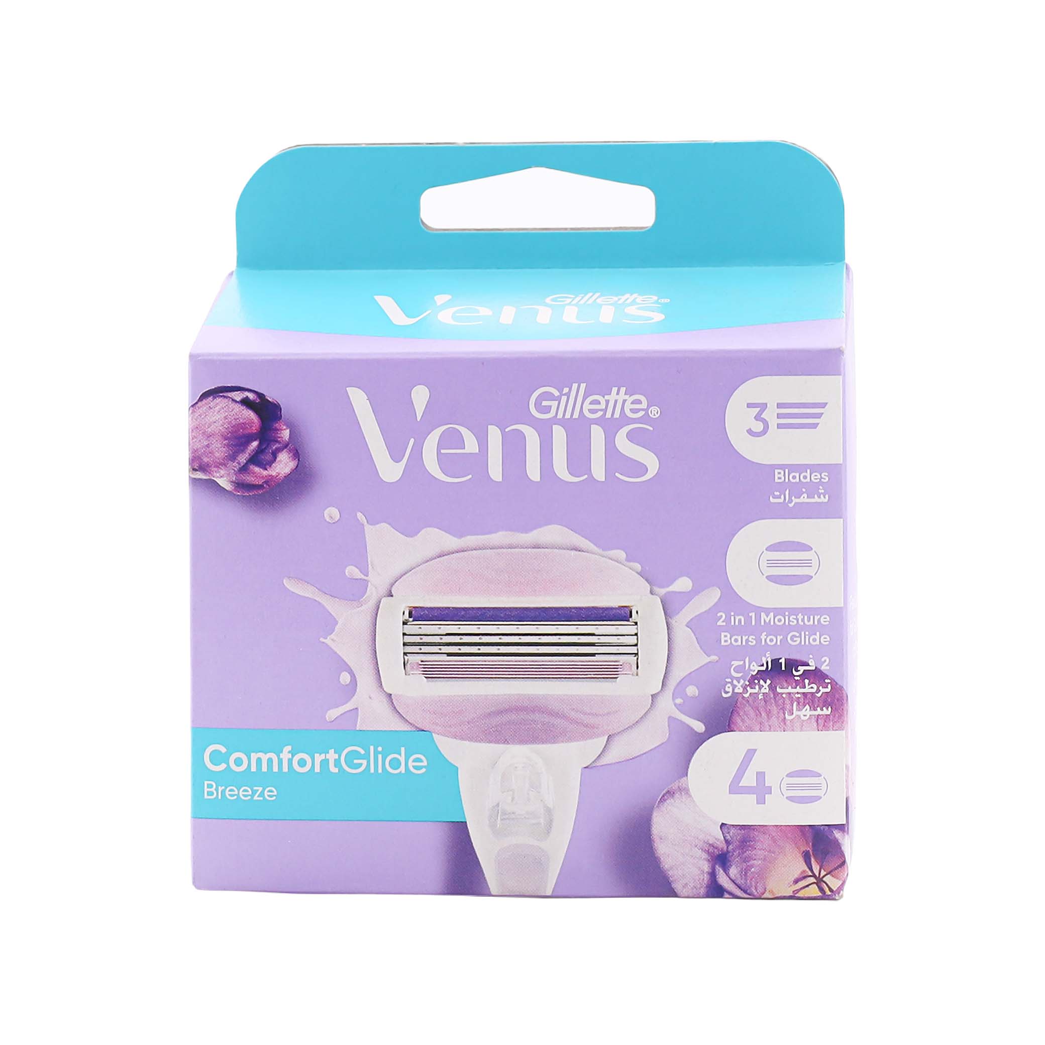 3777 یدک خود تراش ژیلت مدل Venus Comfortglide Breeze - تصویر 1