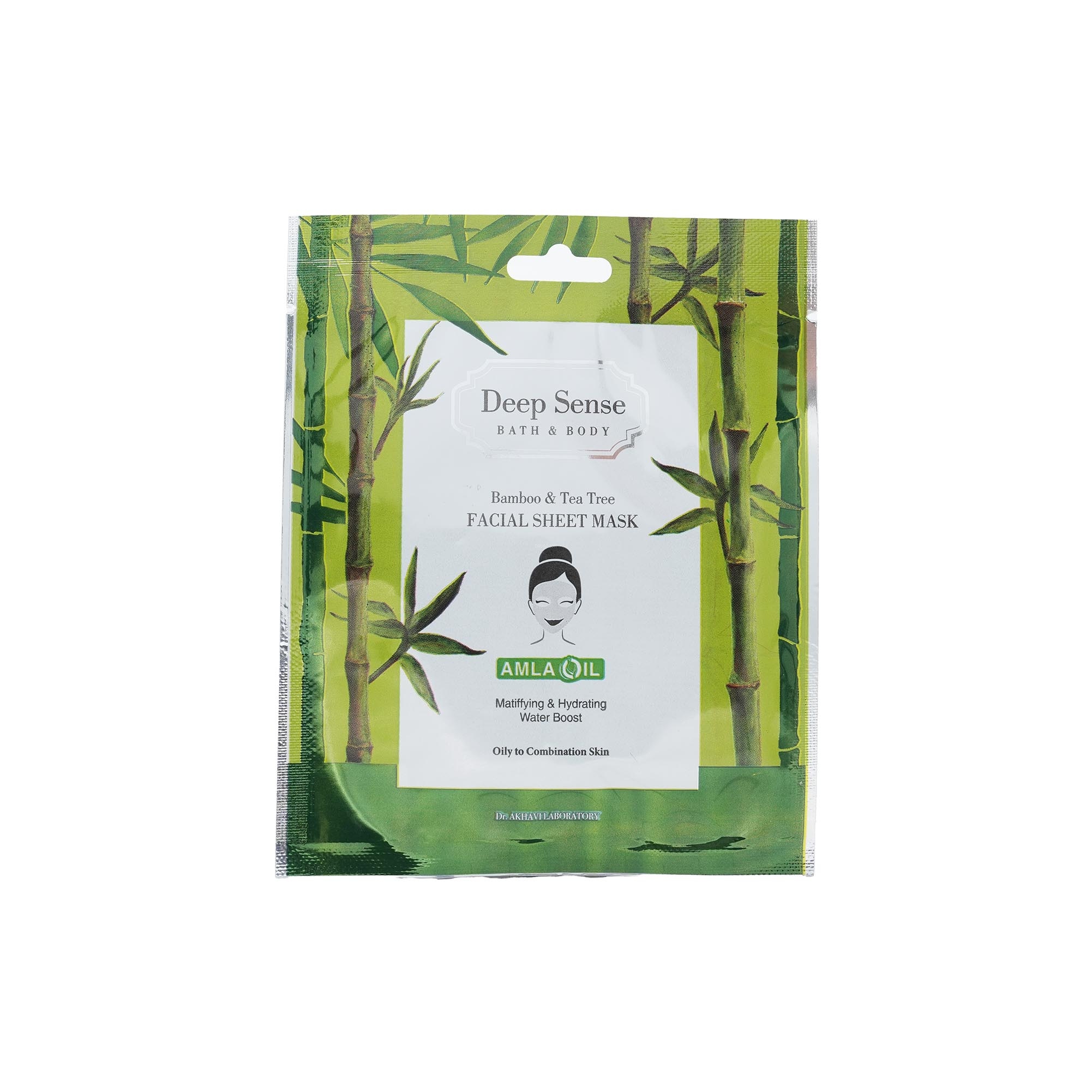 4161 ماسک صورت نقابى دیپ سنس مدل Bamboo & Tea Tree - تصویر 1