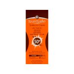 کرم ضد آفتاب SPF50 ضد جوش سان سیف بدون رنگ مناسب پوست چرب و مختلط