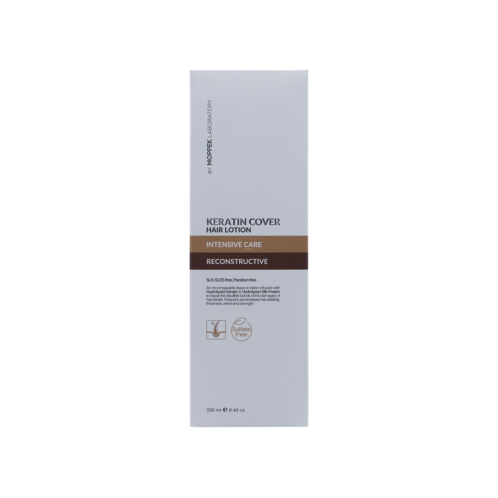 4246 لوسیون مو موپک مدل Keratin Cover - تصویر 1