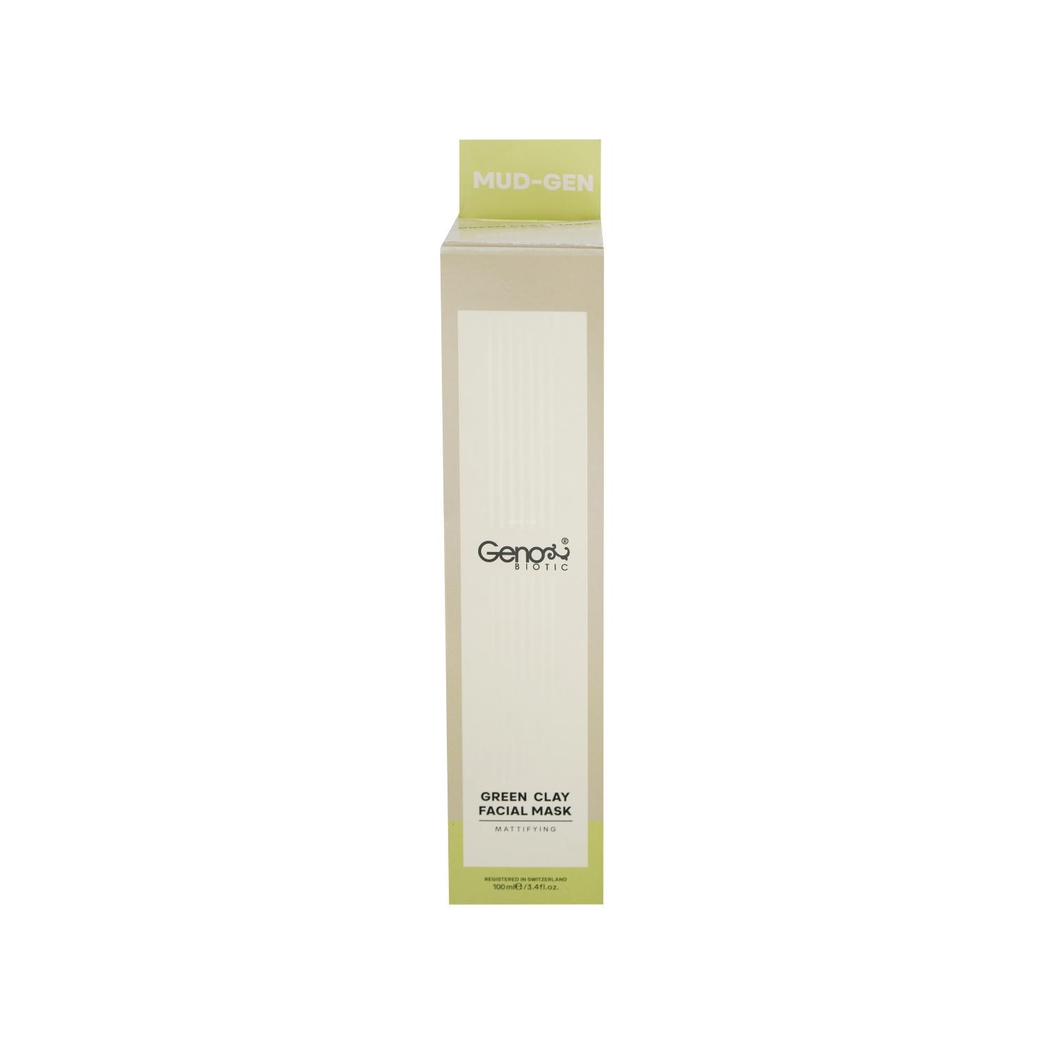 4386 ماسک صورت و گردن ژنوبایوتیک مدل Mud-Gen - تصویر 1