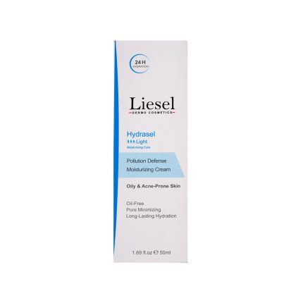کرم آبرسان لایسل مناسب پوست چرب و آکنه‌ دار مدل Hydrasel Light