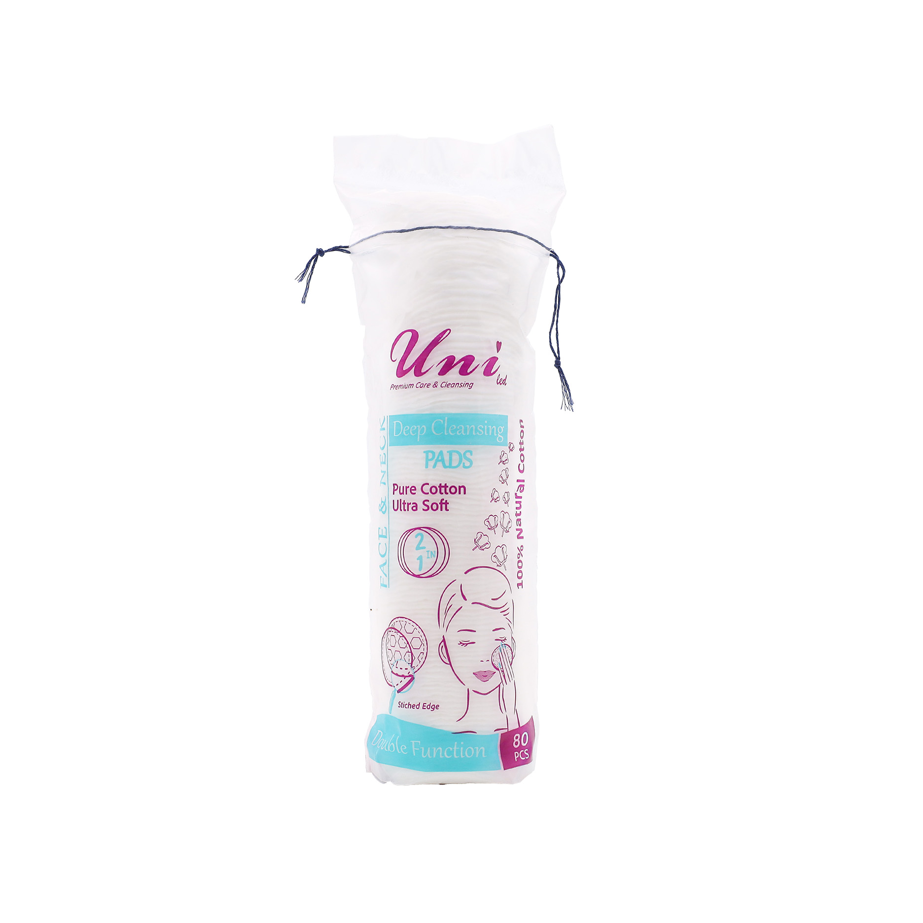 4640 پد پاک کننده آرایش یونی لد مدل Ultra Soft - تصویر 1