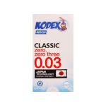 کاندوم ناچ کدکس مدل Classic Zero 0.03 بسته 10 عددی