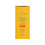 کرم ضد آفتاب SPF50 سینره بدون رنگ مناسب پوست چرب - تصویر 3
