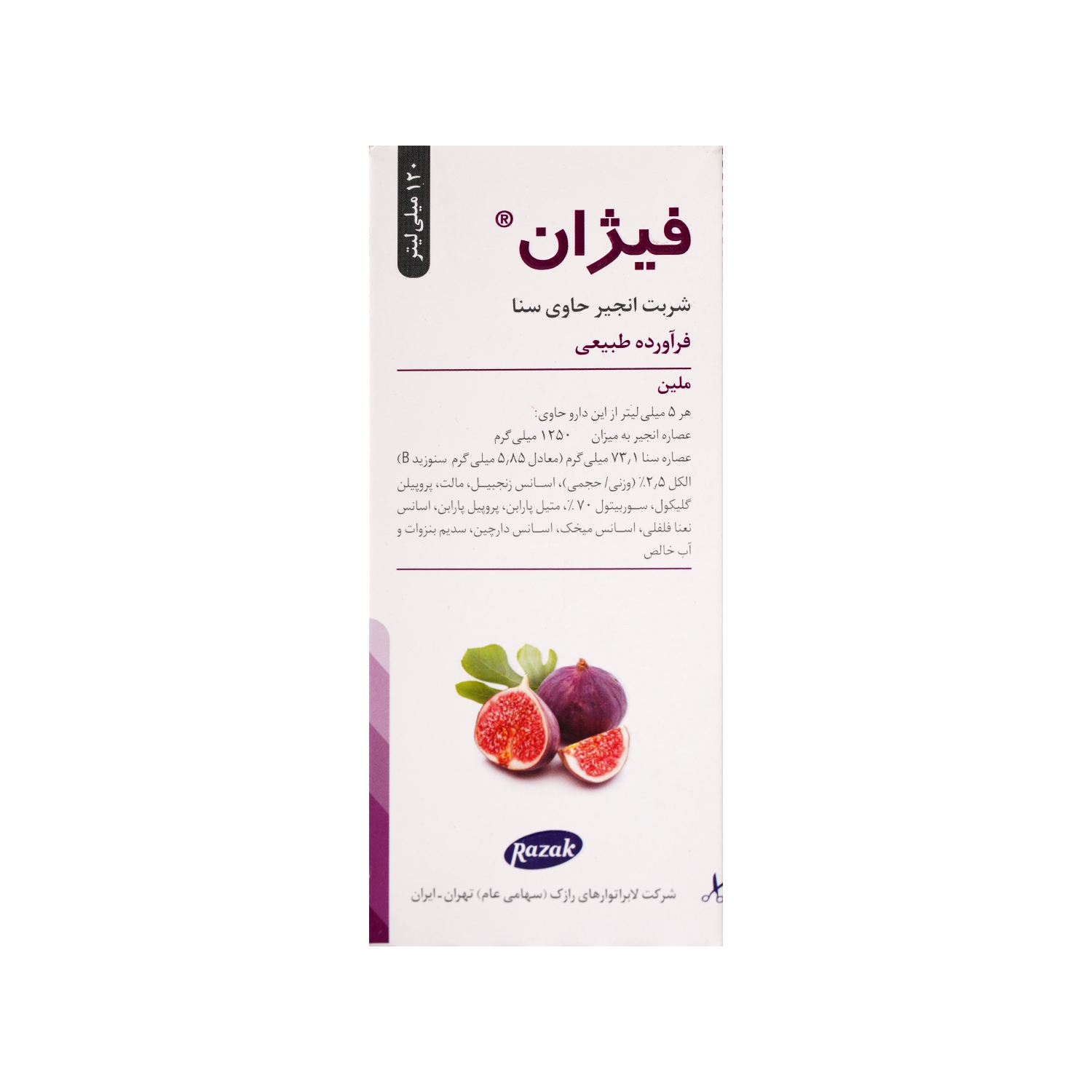 90000047 شربت فیژان رازک - تصویر 1